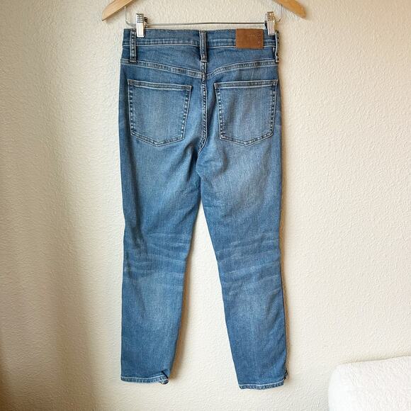 J. Crew 10" vintage Slim-Straight Jean in Misty Surf Wash sz 26 - Picture 8 of 13